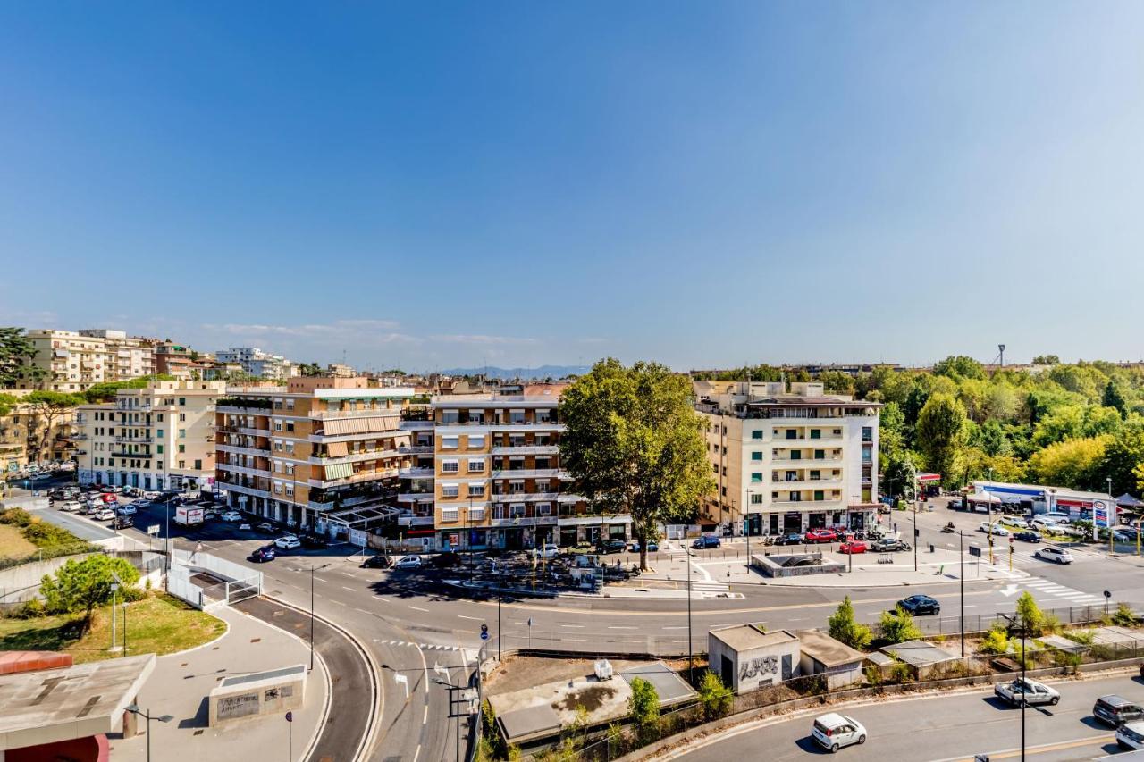 Bbhome Penthouse Bright And Elegant Metro Conca D'Oro Roma Esterno foto